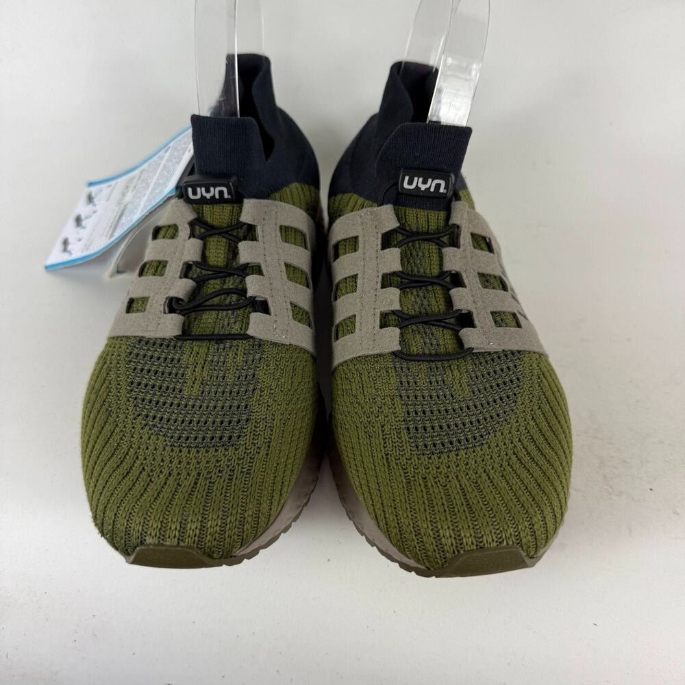 UYN Nature Tune Trainers Sneaker Womens size 7 Sage Carbon Slip On Low Top Shoes - Picture 4 of 10